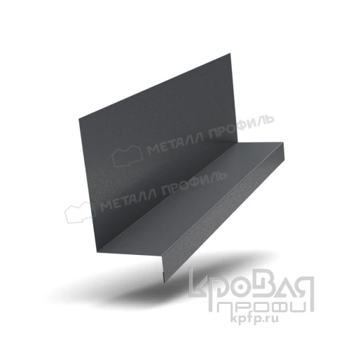 Планка примыкания боковая FASTCLICK 150х65х2000 (VikingMP E-20-7024-0.5) фото 1