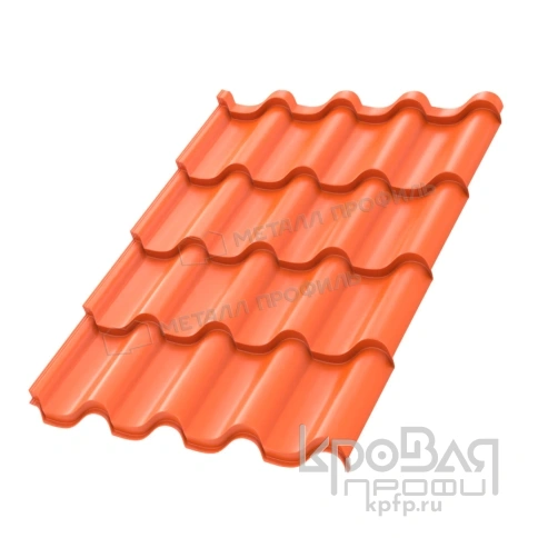 Металлочерепица МП Монтерроса-X NormanMP (ПЭ-01-2004-0.5) фото 2