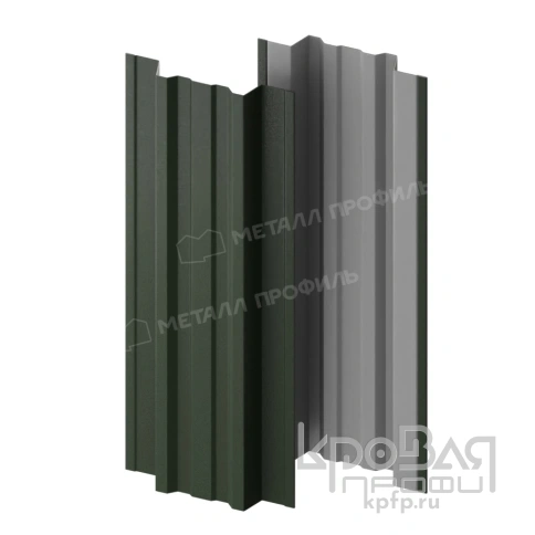 Штакетник металлический МП TRAPEZE-T 16,5х118 (VikingMP E-20-6007-0.5) фото 2