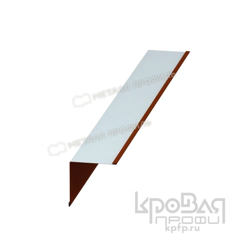 Планка угла внутреннего 115х115х2000 (AGNETA-20-Copper\Copper-0.5) фото 1