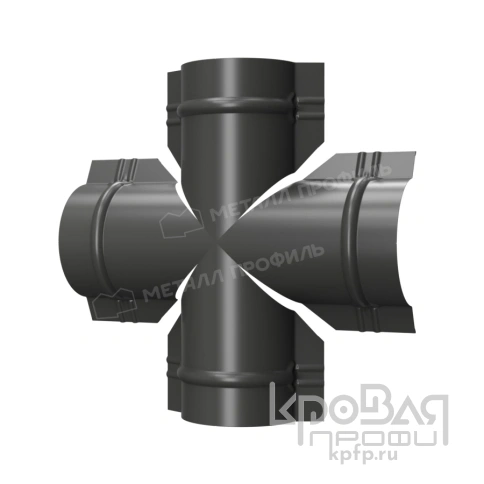 Четверник для круглого конька R110 (PURETAN-20-RR23-0.5) фото 1