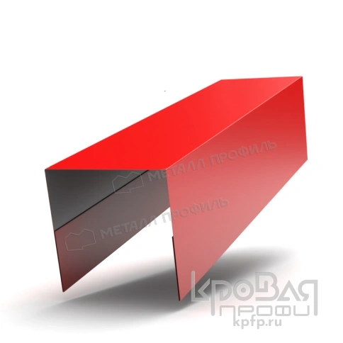 Планка П-образная 20х20х2000 (ПЭ-01-3020-0.5) фото 1