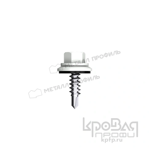 Саморез 4,8х28 ROOFRetail RAL9003 (белый) фото 1