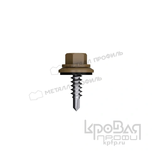 Саморез 4,8х28 ROOFRetail RAL1011 (коричнево-бежевый) фото 1