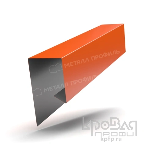 Планка завершающая сложная 30х25х3000 NormanMP (ПЭ-01-2004-0.5) фото 1