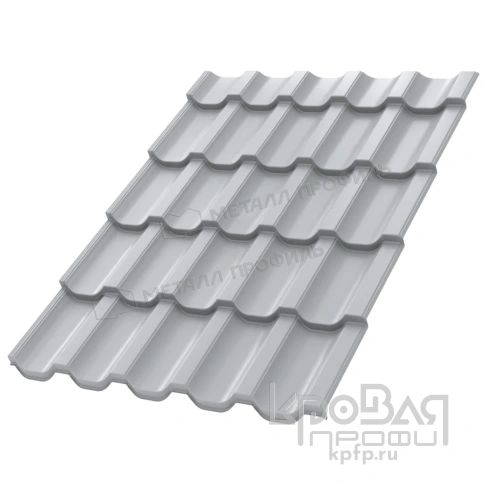 Металлочерепица МП Трамонтана-X NormanMP (ПЭ-01-7004-0.5) фото 2