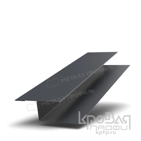 Планка стыковочная универсальная Woodstock 50х30х3000 NormanMP (ПЭ-01-7024-0.5) фото 1