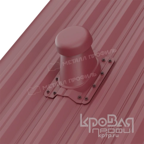 Выход вентиляции универсальный НС-35 (красный) фото 2