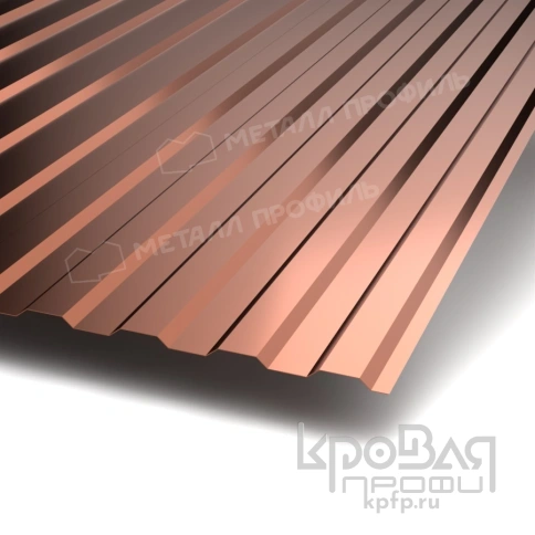 Профилированный лист МП-10х1100-A (PURMAN-20-Argillite-0,5) фото 1