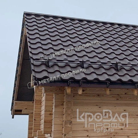 Металлочерепица МП Монтерроса-XL NormanMP (ПЭ-01-6018-0.5) фото 6