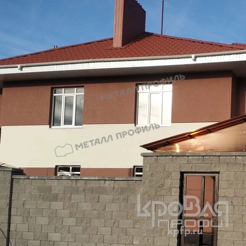 Металлочерепица МП Трамонтана-S (AGNETA-20-Copper\Copper-0.5) фото 7