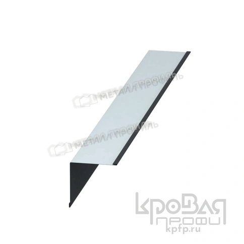 Планка угла внутреннего 30х30х3000 (VALORI-20-Grey-0.5) фото 1