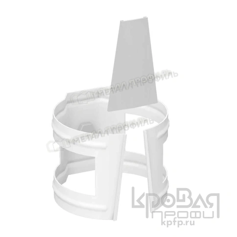 Держатель трубы D90 (на кирпич) GS (ВПЭД-03-9010-0.6) фото 1