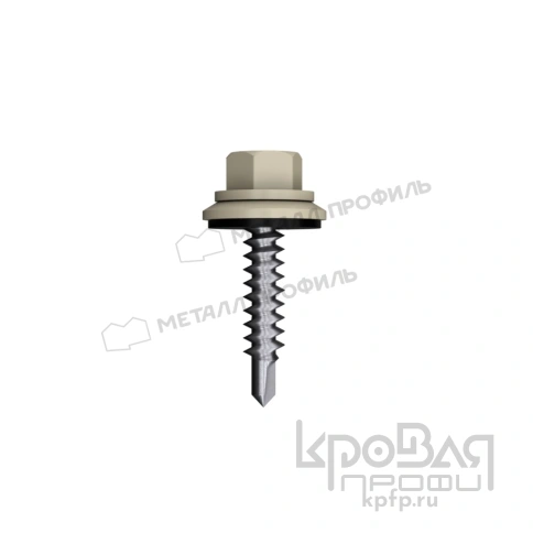 Саморез 4,8х35 ROOFRetail RAL1015 (светлая слоновая кость) фото 1