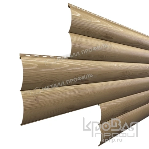 Сайдинг Woodstock-28х330 (ECOSTEEL_T-01-Сосна-0.5) фото 2