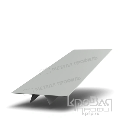 Планка стыковочная сборная верхняя Woodstock 87х15х3000 NormanMP (ПЭ-01-9003-0.5) фото 1