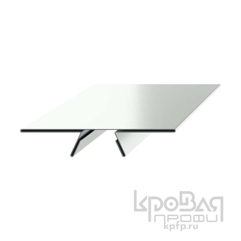 Планка стыковочная сборная нижняя Woodstock 50х33х3000 (ПЭ-01-9003-0.45) фото 1