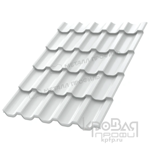 Металлочерепица МП Трамонтана-X NormanMP (ПЭ-01-9003-0.5) фото 2