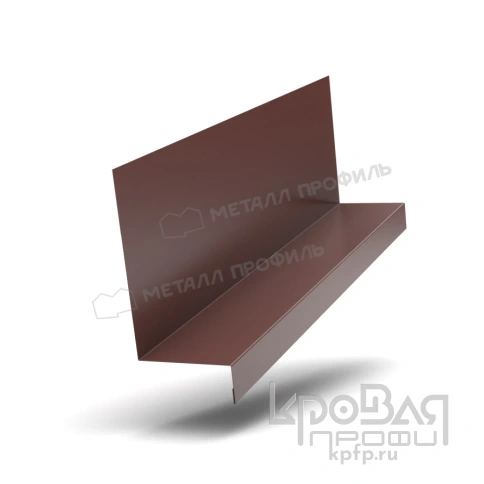 Планка примыкания боковая FASTCLICK 150х65х2000 NormanMP (ПЭ-01-RR32-0.5) фото 1