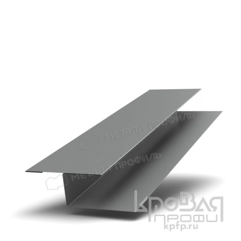 Планка стыковочная универсальная 50х18х2000 NormanMP (ПЭ-01-9006-0.5) фото 1