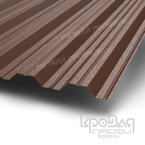 Профилированный лист НС-35х1000-B (VALORI-20-Brown-0,5) фото 1