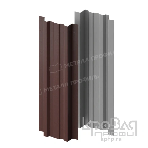 Штакетник металлический МП LАNE-T 16,5х99 (VikingMP-01-RR32-0.45) фото 2