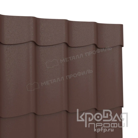 Профиль декоративный Монтерра-X (Steelmatt-20-8017-0.4) фото 1