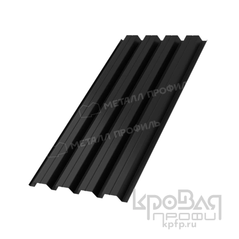 Профилированный лист Н-60х845-B (PURMAN-20-9005-0,5) фото 2