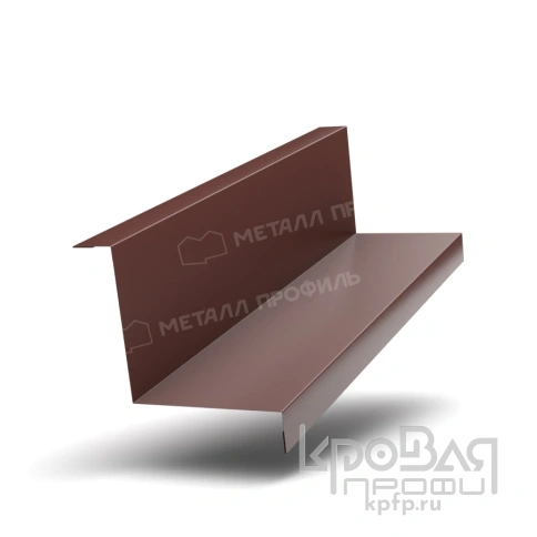 Планка угла внутреннего FASTCLICK 75х75х3000 (PURMAN-20-RR32-0.5) фото 1