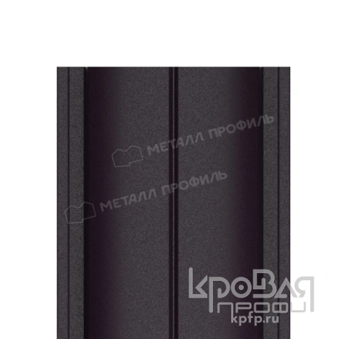 Штакетник металлический МП ELLIPSE-T 19х126 (VALORI-20-Violet-0.5) фото 1