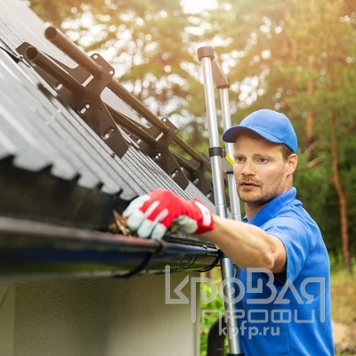 Монтаж снегозадержателей фото 1