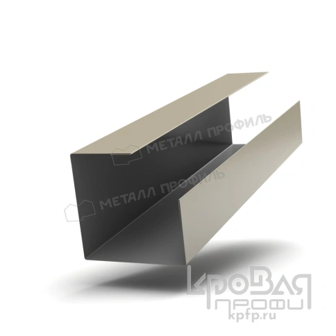 Планка угла внутреннего сборная нижняя Woodstock 50х30х3000 NormanMP (ПЭ-01-1015-0.5) фото 1