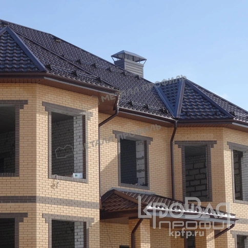 Металлочерепица МП Трамонтана-X (PURMAN-20-Argillite-0.5) фото 6