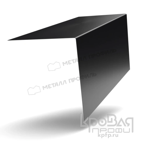 Планка откоса FASTCLICK 150х267х3000 (PURMAN-20-9005-0.5) фото 1