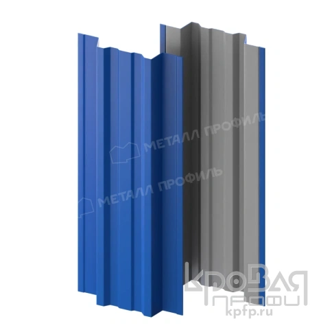 Штакетник металлический МП TRAPEZE-T 16,5х118 (ПЭ-01-5005-0.45) фото 2