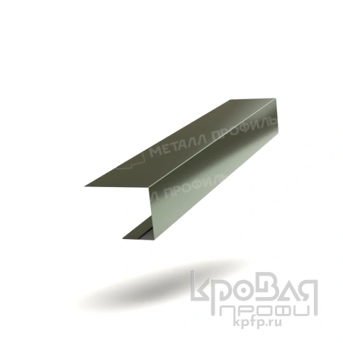 Планка завершающая FASTCLICK 50х38х3000 (PURMAN-20-Tourmalin-0.5) фото 1