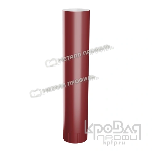 Труба водосточная D150х1000 (ПЭ-01-3011-0.5) фото 1