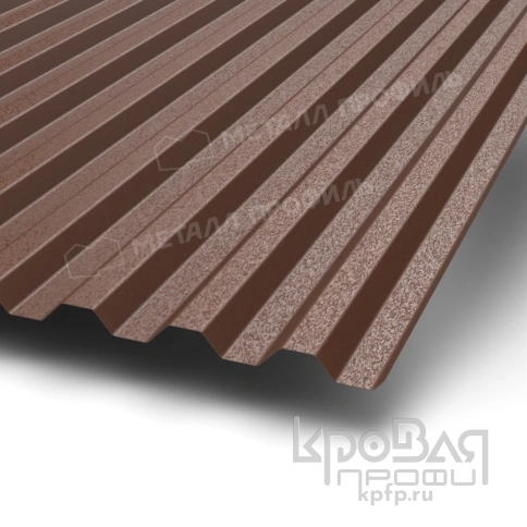 Профилированный лист С-21х1000-B (VALORI-20-Brown-0,5) фото 1