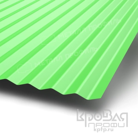 Профилированный лист МП-18х1100-B NormanMP (ПЭ-01-6018-0,5) фото 1