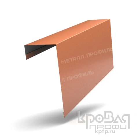 Планка торцевая фасадная FASTCLICK 139х65х3000 (VikingMP E-20-8004-0.5) фото 1