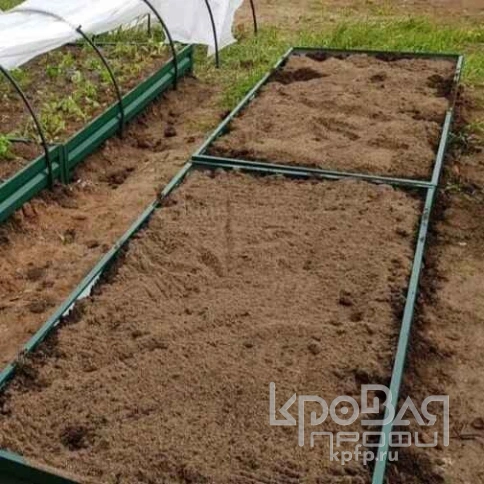 Грядка садовая "ТИМЕР" Люкс 2000х1000х0,45 мм. 6005 фото 1