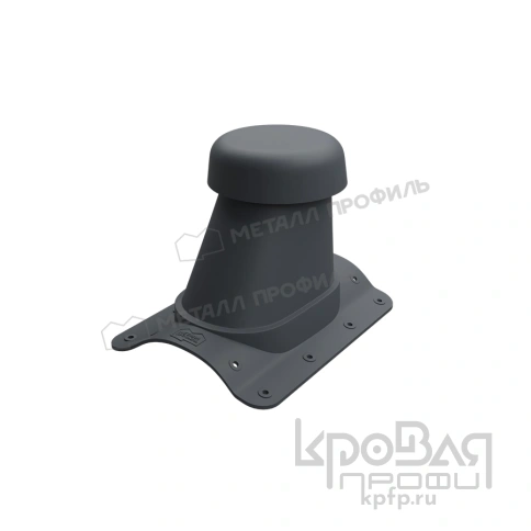 Выход вентиляции универсальный Монтерроса (серый) фото 1