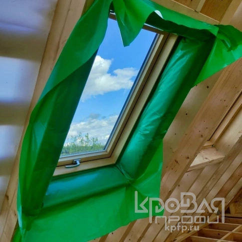 Монтаж мансардного окна до 78х118 см. в готовую кровлю фото 5