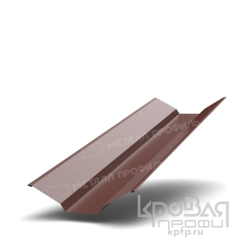 Планка ендовы верхняя 76х76х2000 NormanMP (ПЭ-01-RR32-0.5) фото 1