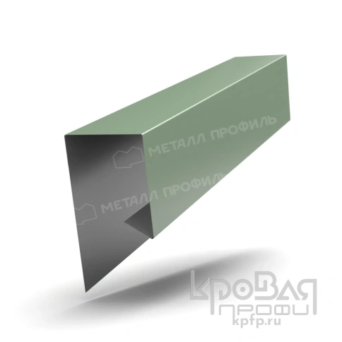 Планка завершающая сложная 30х25х3000 NormanMP (ПЭ-01-6019-0.5) фото 1