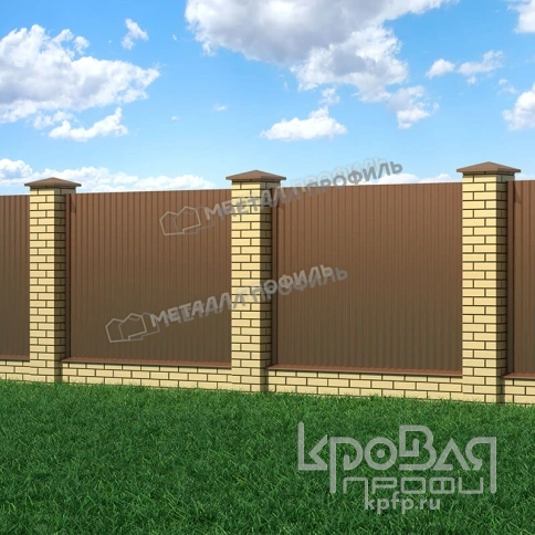 Профилированный лист МП-18х1100-B (PURMAN-20-Argillite-0,5) фото 4