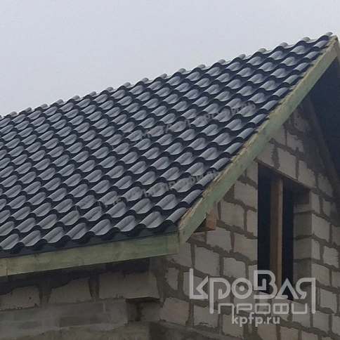 Металлочерепица МП Монтерроса-X (PURMAN-20-6005-0.5) фото 4