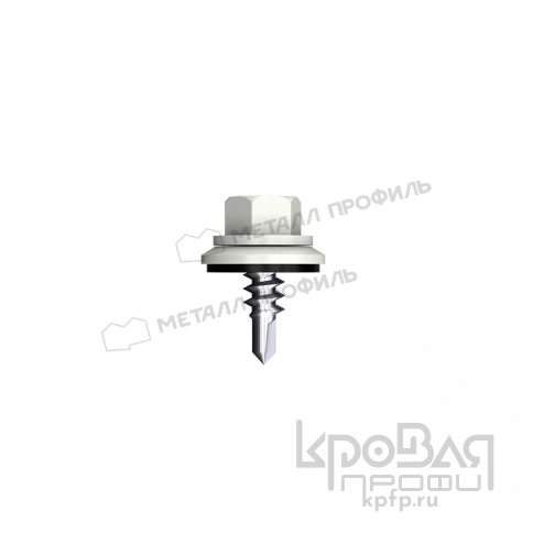 Саморез 4,8х19 ROOFRetail RAL9002 (белый) фото 1