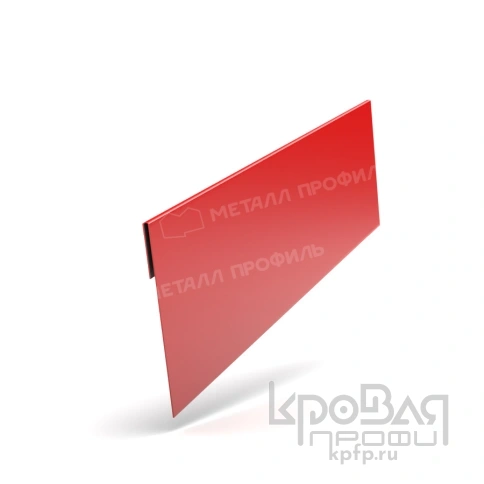 Планка завершающая 65х3000 NormanMP  (ПЭ-01-3020-0.5) фото 1