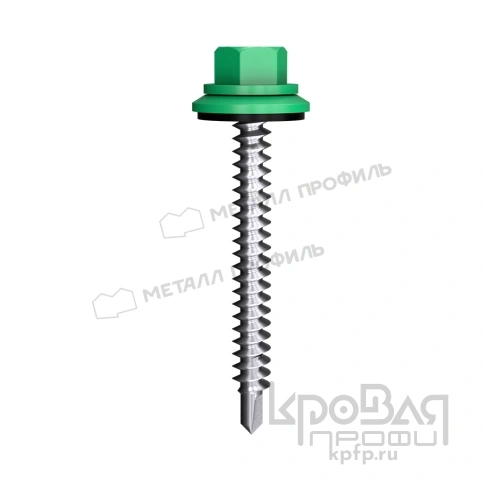 Саморез 4,8х70 ROOFRetail RAL6029 (зеленая мята) фото 1